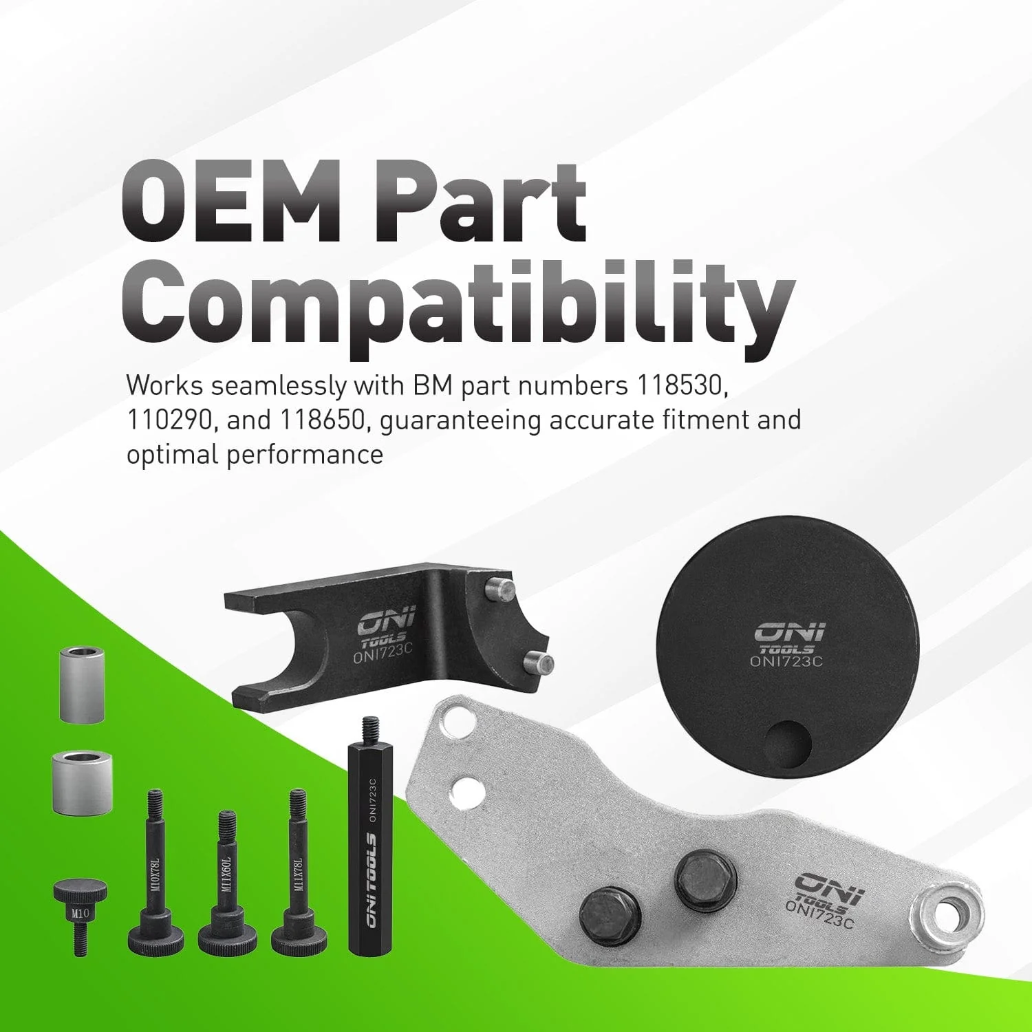 BMW Vacuum Pump Sealing Cover Remover & Installer For N53 N54 N55 Engines 118530, 110290, 118650 Alt - Image 3