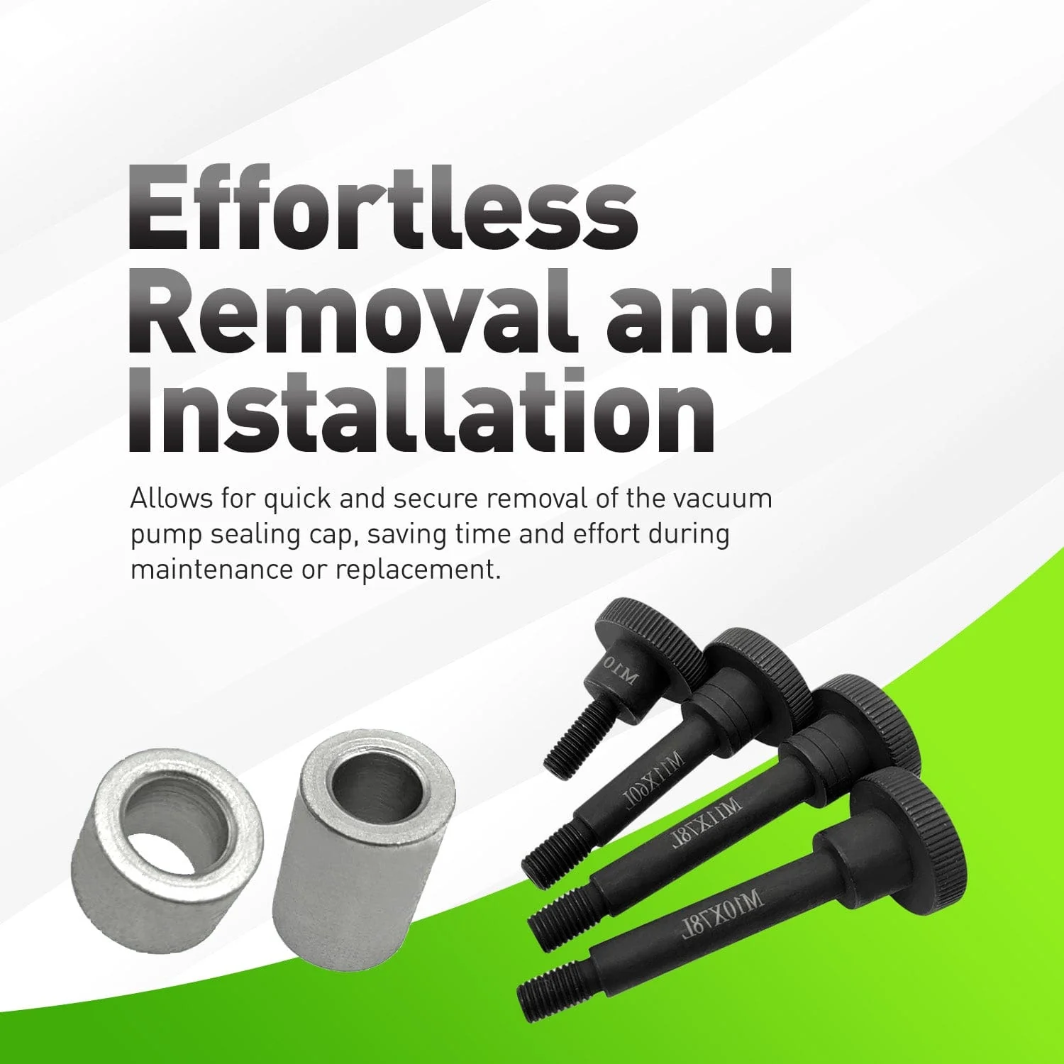 BMW Vacuum Pump Sealing Cover Remover & Installer For N53 N54 N55 Engines 118530, 110290, 118650 Alt - Image 6