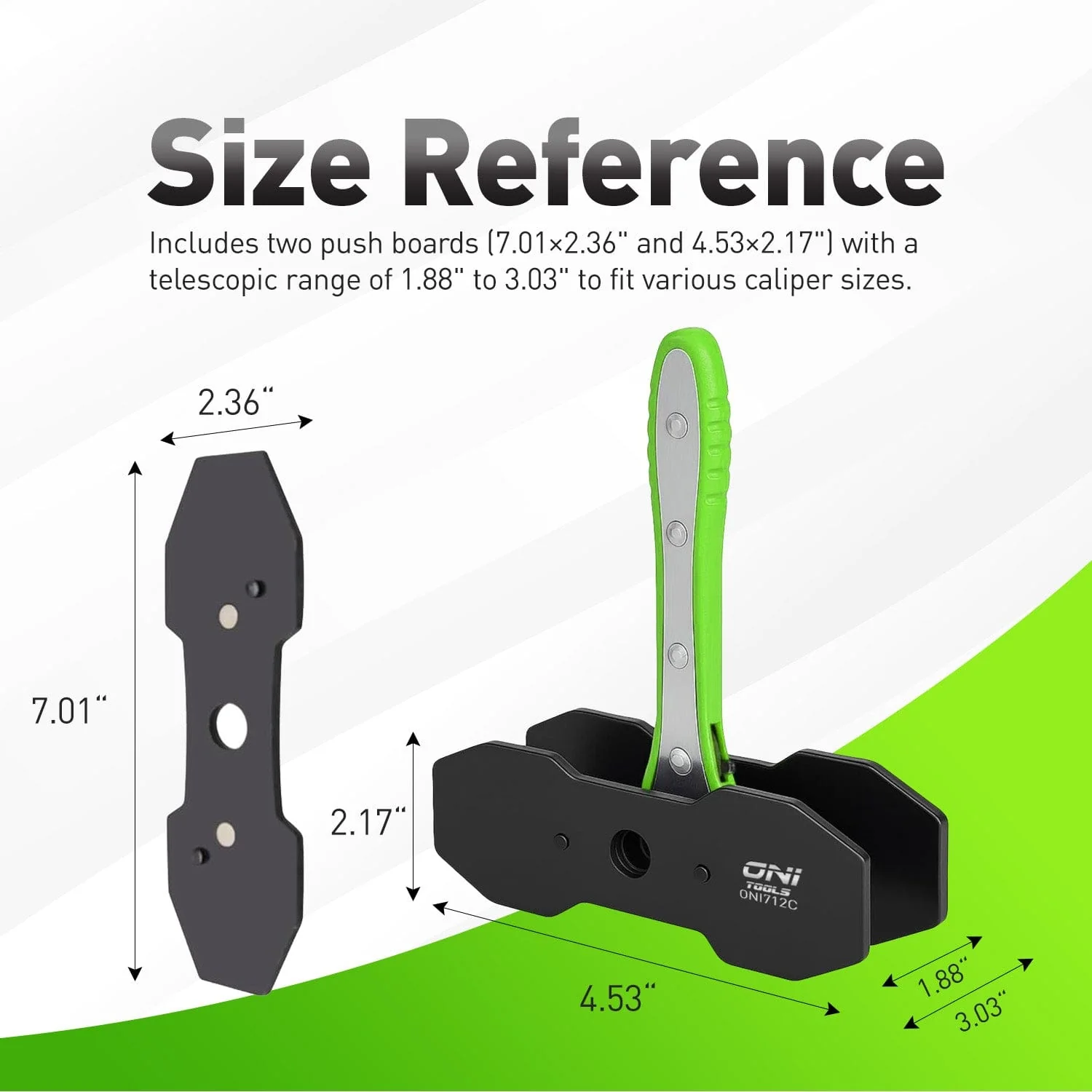 Brake Caliper Press For Single, Dual & Quad Piston Disc Calipers (1.88–3.03 in) Ratcheting 279-5420 Alt - Image 6