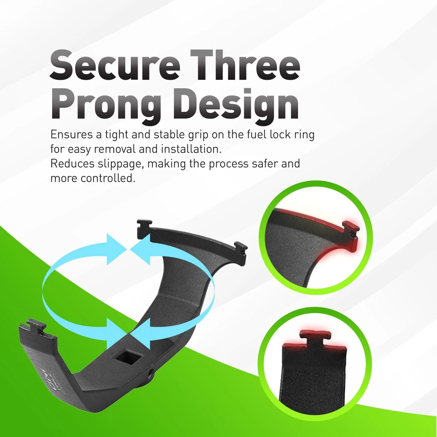 6599, 310-123, J-45722 9340 Universal Fuel Tank Lock Ring Wrench For Ford F-150 Chrysler Dodge Minivans Chevy GM Trucks Alt - Image 5