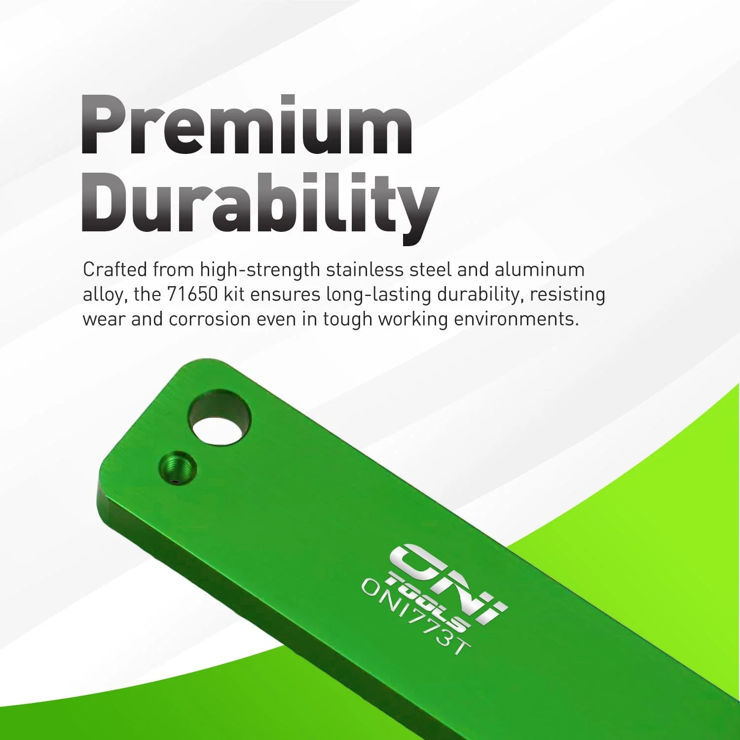 71650 Exhaust Manifold Broken Bolt Drill Template For GM EcoTec 5.3L & 6.2L (Silverado, Sierra, Tahoe, Yukon, Escalade) Alt - Image 5