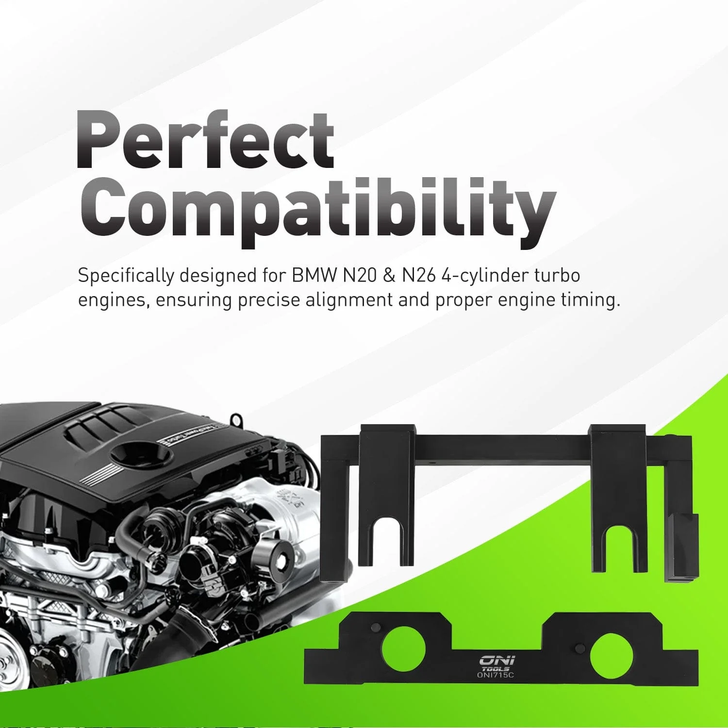 Camshaft Timing Tool Kit For N20 N26 BMW 1-, 2-, 3-, 5-Series X1 X3 X4; Z4 (2011–2018) 83302212831, 83302212830, 83302219548, 83300495070, 1197340 Alt - Image 3