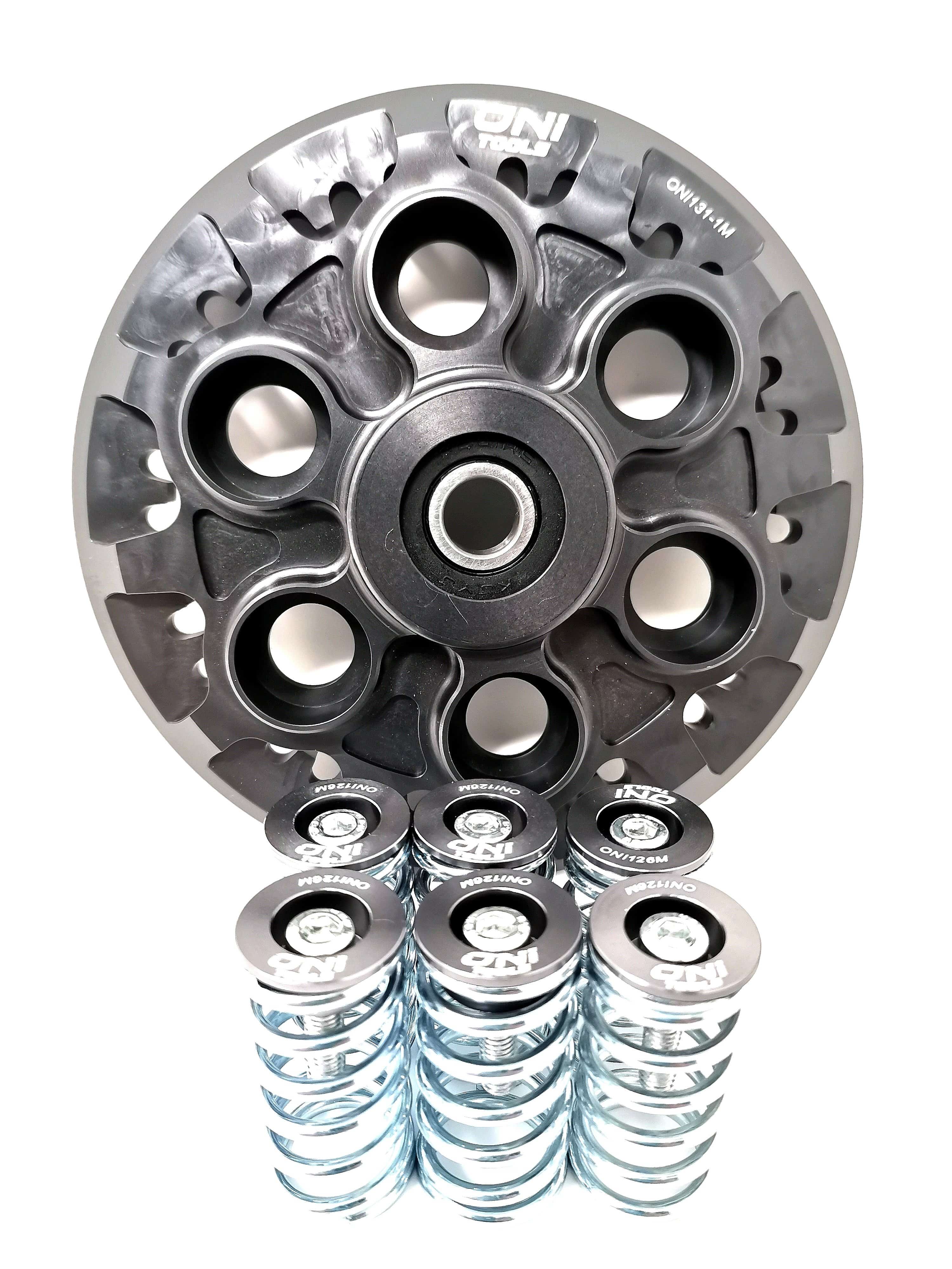 Ducati Dry Clutch Pressure Plate With Teeth & Springs Cap Bolts Kit - Image 4