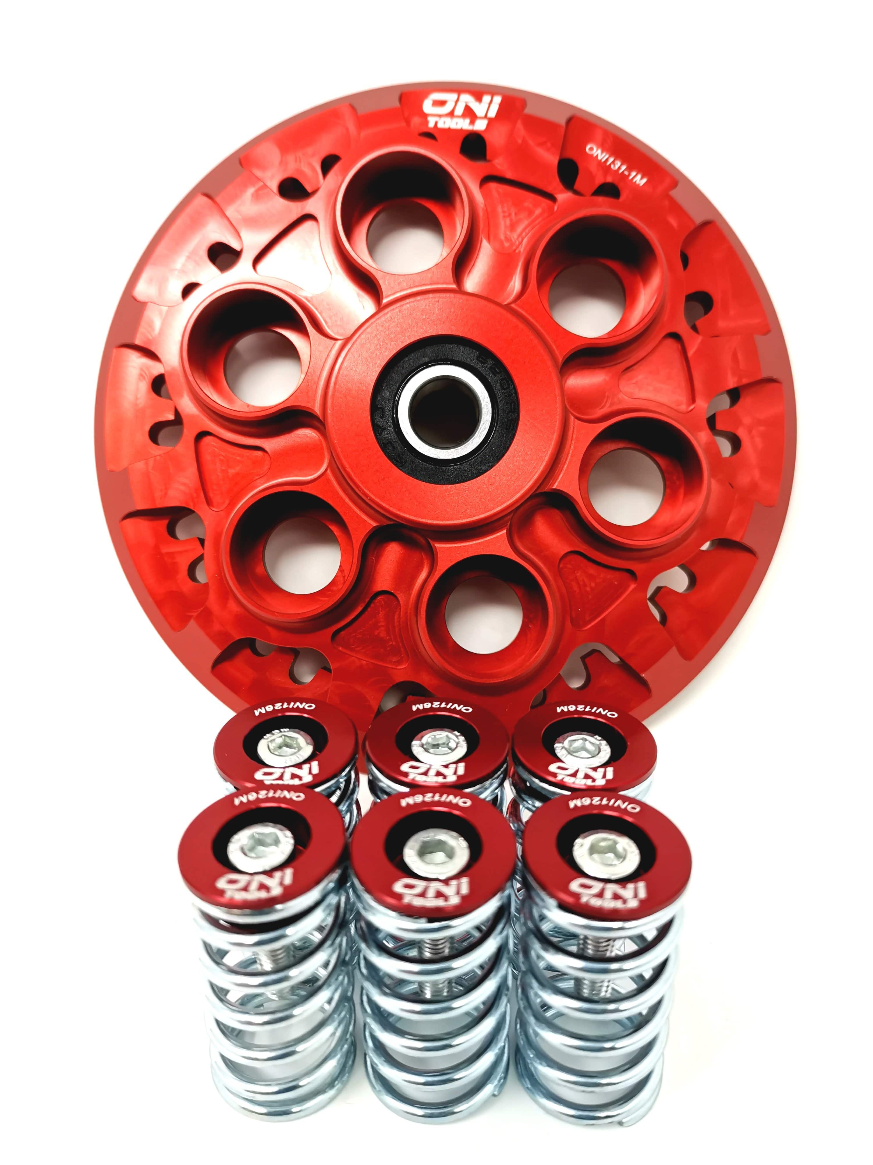 Ducati Dry Clutch Pressure Plate With Teeth & Springs Cap Bolts Kit - Image 6